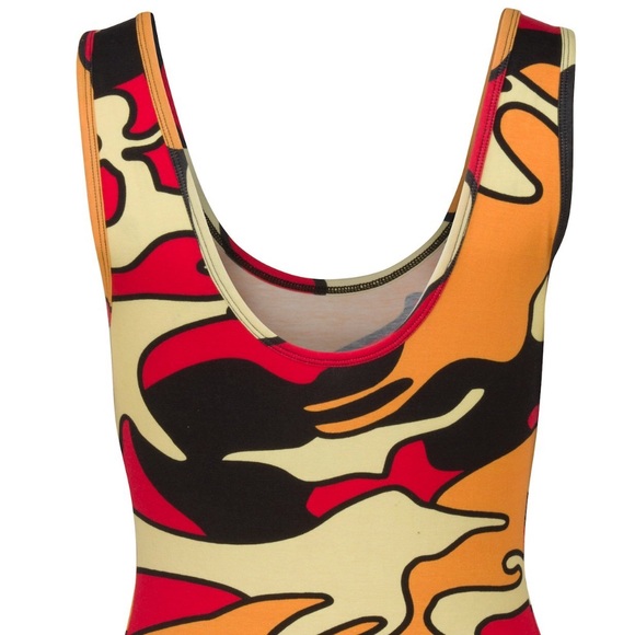 KENDALL + KYLIE CAMO BODYSUIT (LARGE) - Picture 4 of 6